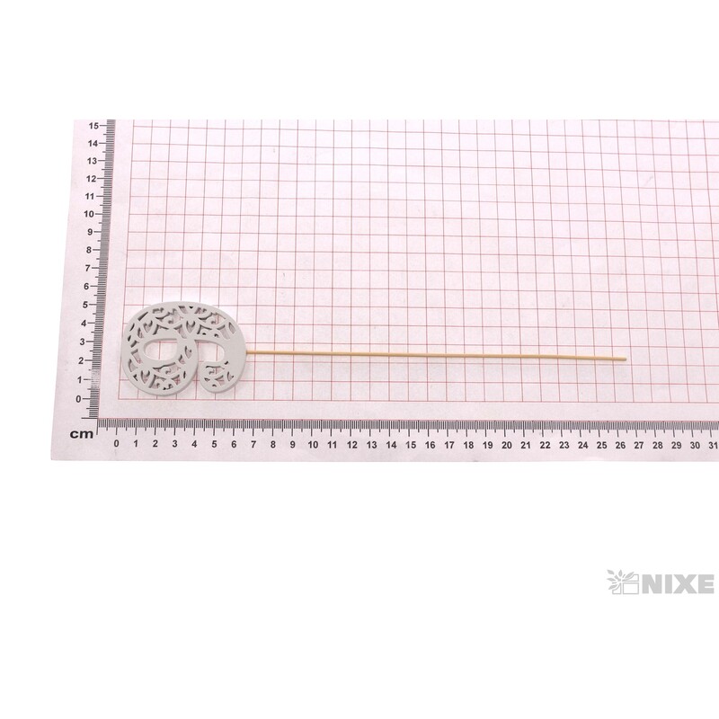 ZÁPICH ČÍSLO 9 10ks 6x26cm*BÍLÁ