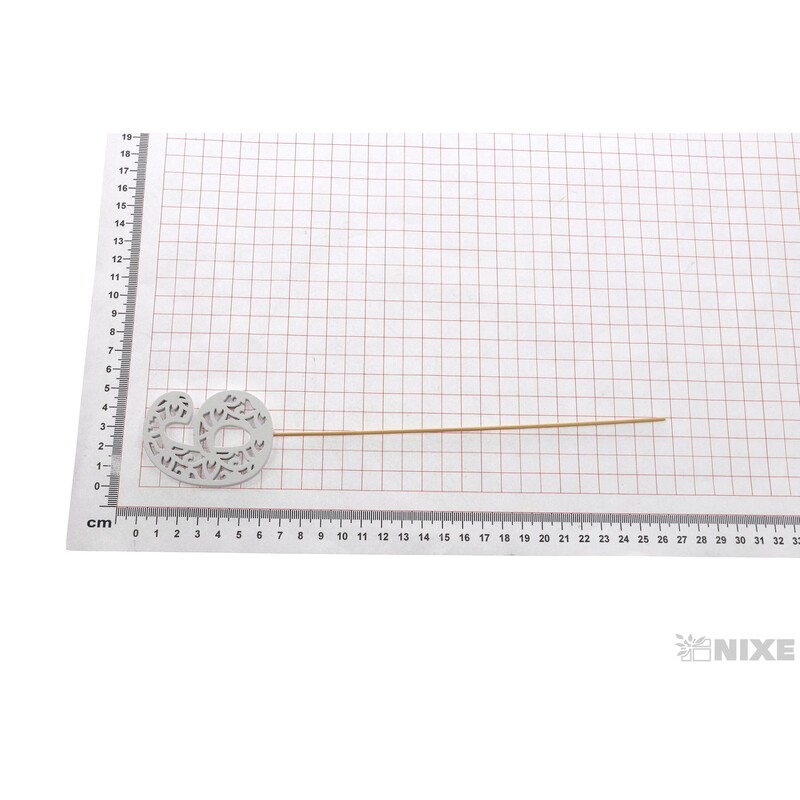 ZÁPICH ČÍSLO 6 10ks 6x26cm*BÍLÁ