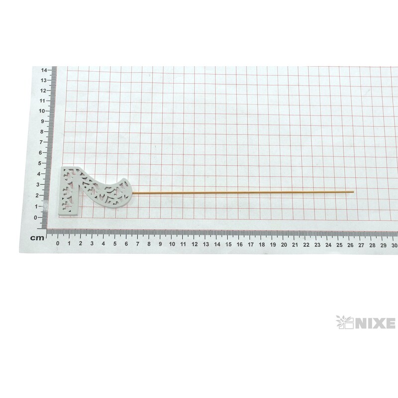 ZÁPICH ČÍSLO 7 10ks 6x26cm*BÍLÁ