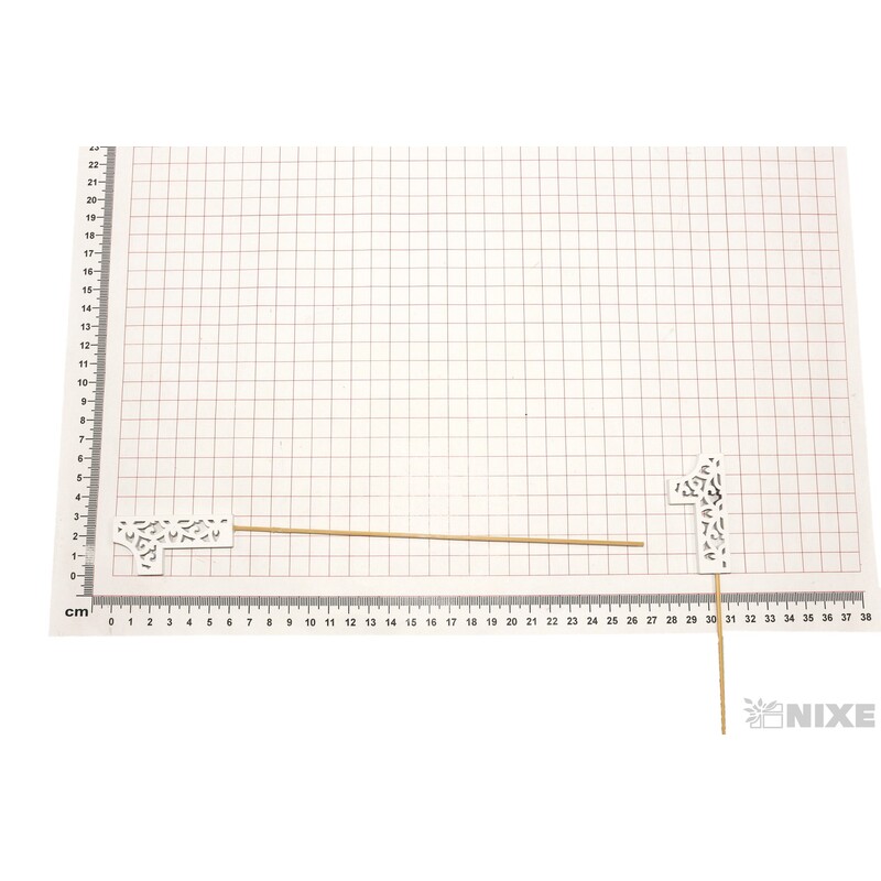 ZÁPICH ČÍSLO 1 10ks 6x26cm*BÍLÁ