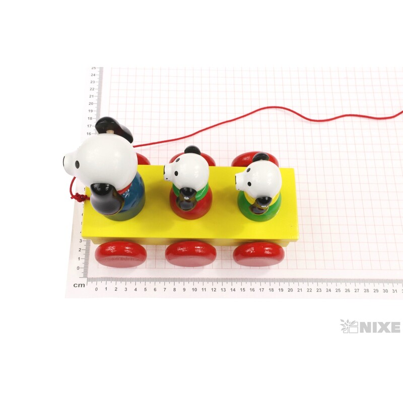 TŘI PSI BAREVNÍ MV