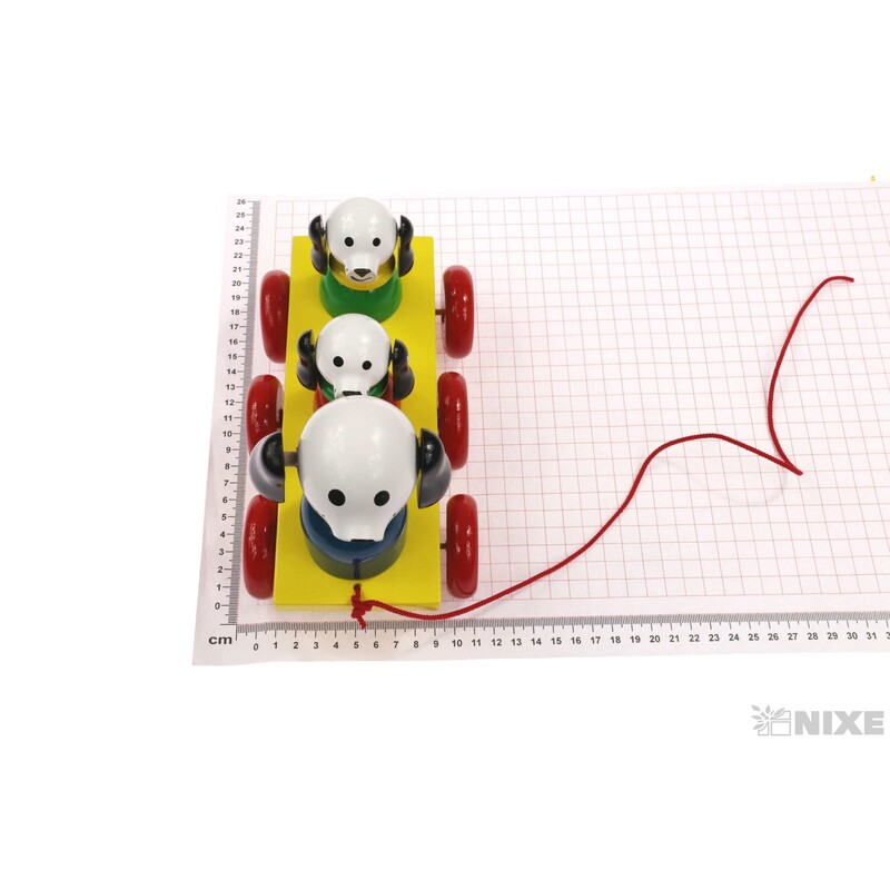 TŘI PSI BAREVNÍ MV