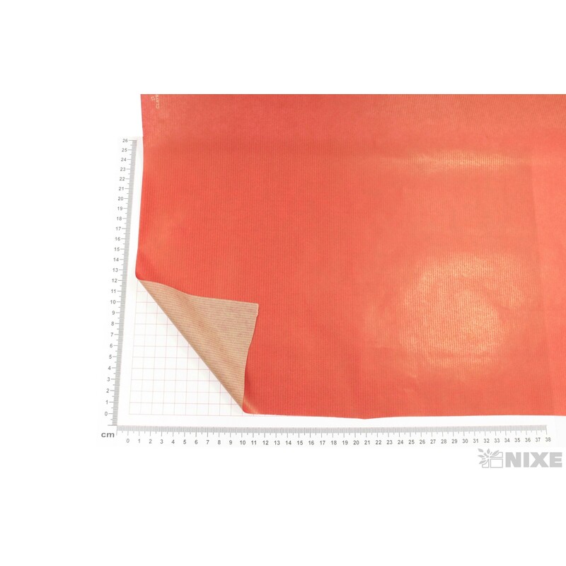 ROLE PAPÍR 49cmx10m*ČERVENÁ+PŘÍRODNÍ