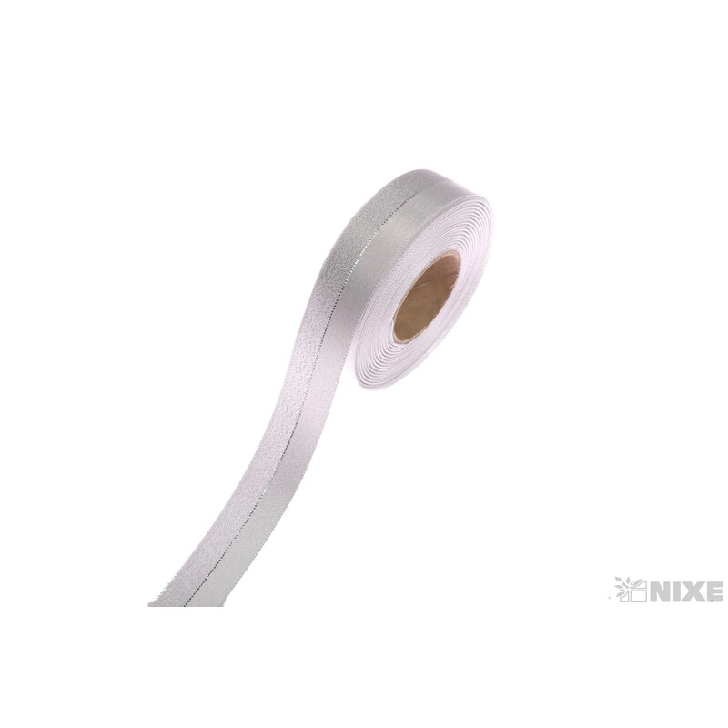 ATLASOVÁ STUHA MTP 25mmx20m*STŘÍBRNÁ 103100