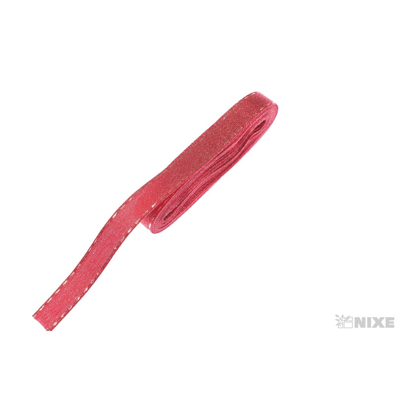 PLÁTNOVÁ STUHA MTP 15mmx10m*ČERVENÁ 100645