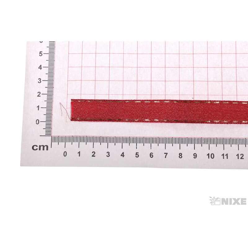 PLÁTNOVÁ STUHA MTP 15mmx10m*ČERVENÁ 100645