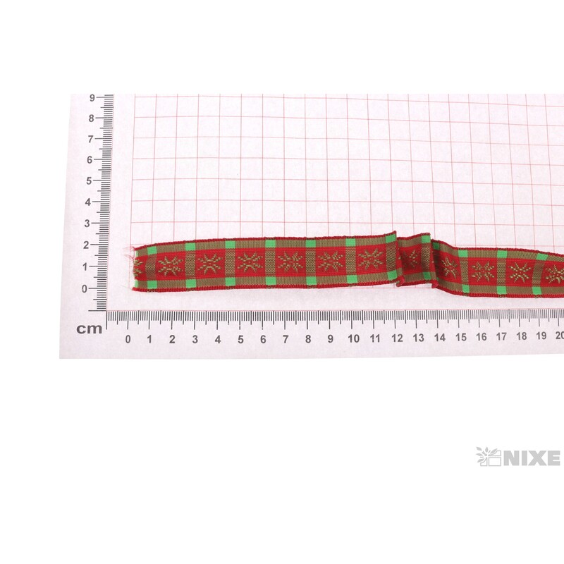 STUHA 22mmx25m*ČERVENÁ+ZELENÁ 490402