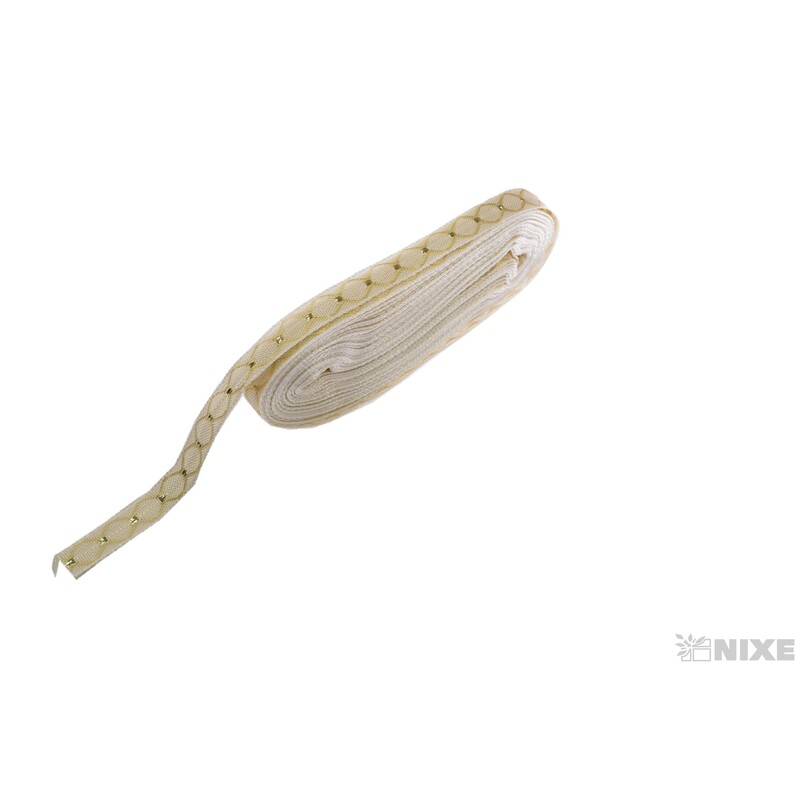 PLÁTNOVÁ STUHA MTP 10mmx10m*ZLATÁ 454602