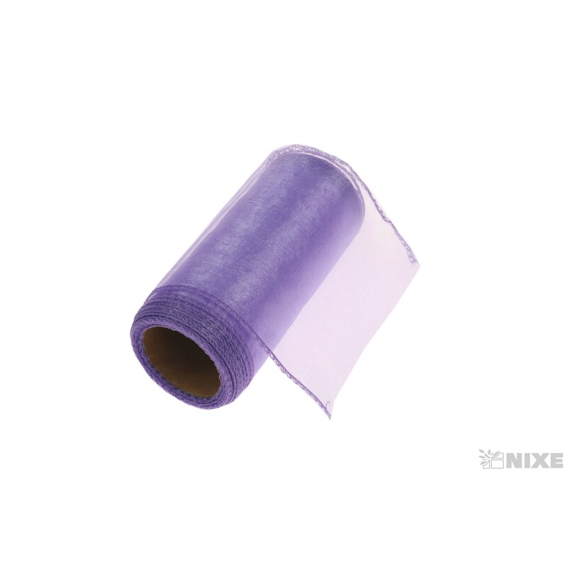 ORGANZA 11cmx10yd*FIALOVÁ SV. 039