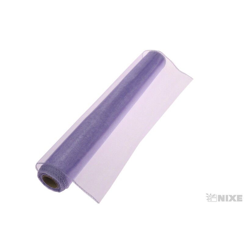 ORGANZA 39cmx8m*FIALOVÁ SV. 039