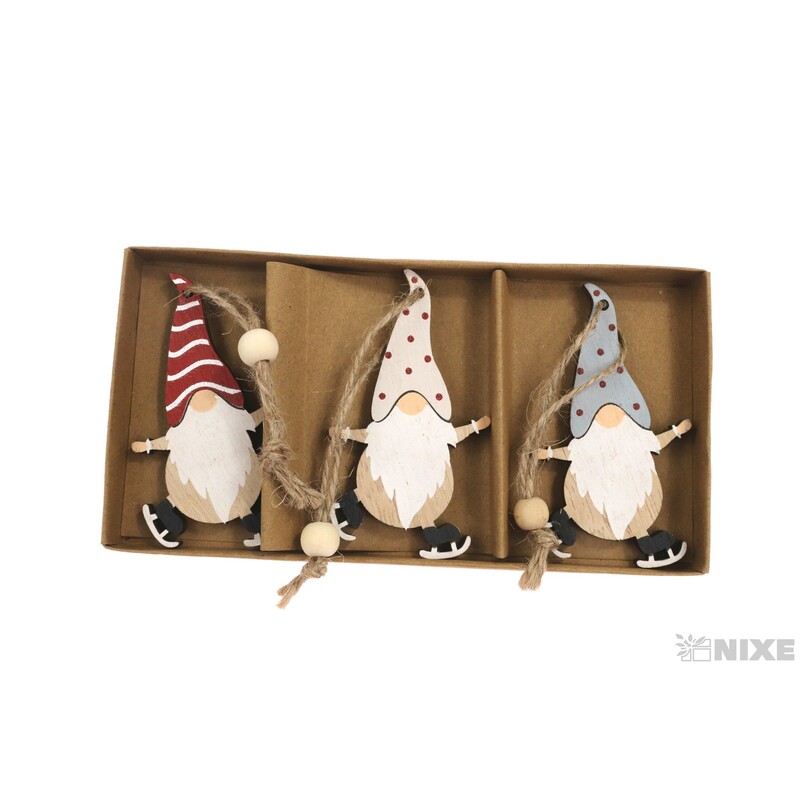 ZÁVĚS D TRPASLÍK 7cm*MIX BAREV V+