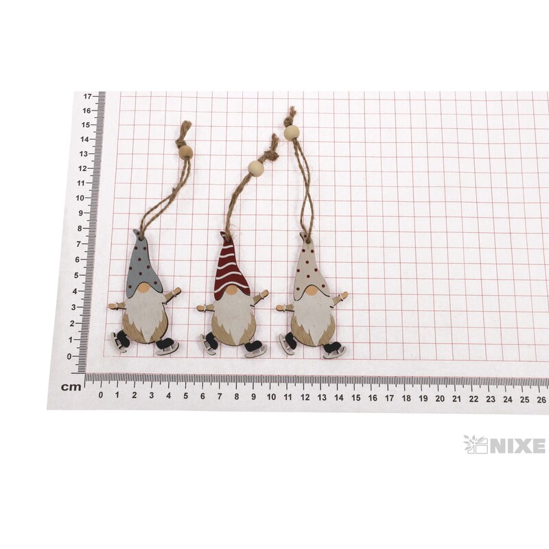 ZÁVĚS D TRPASLÍK 7cm*MIX BAREV V+