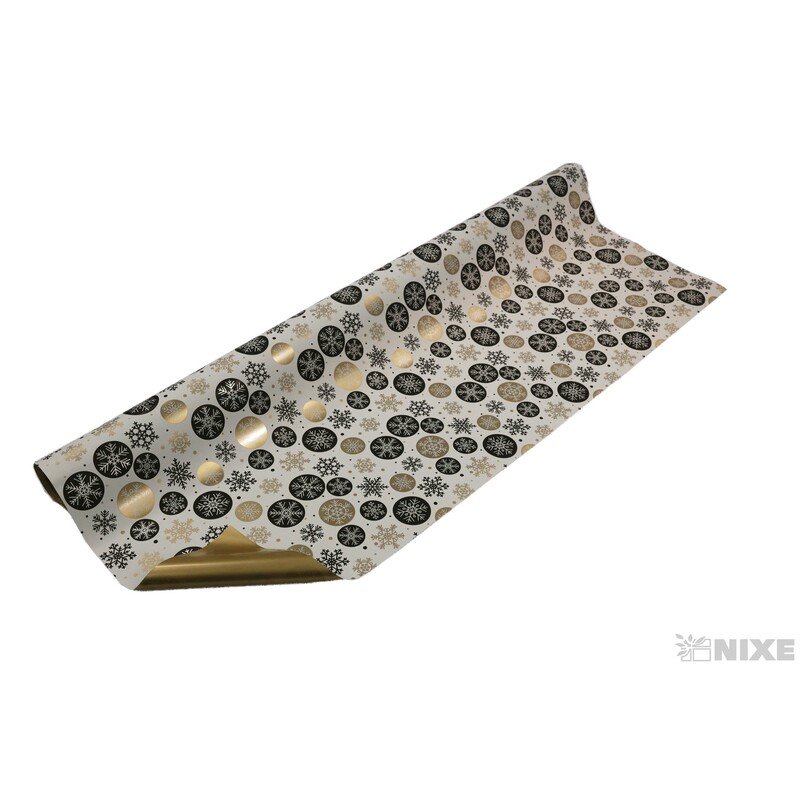 ROLE B-V58PM 80cmx20m*ČERNÁ+ZLATÁ