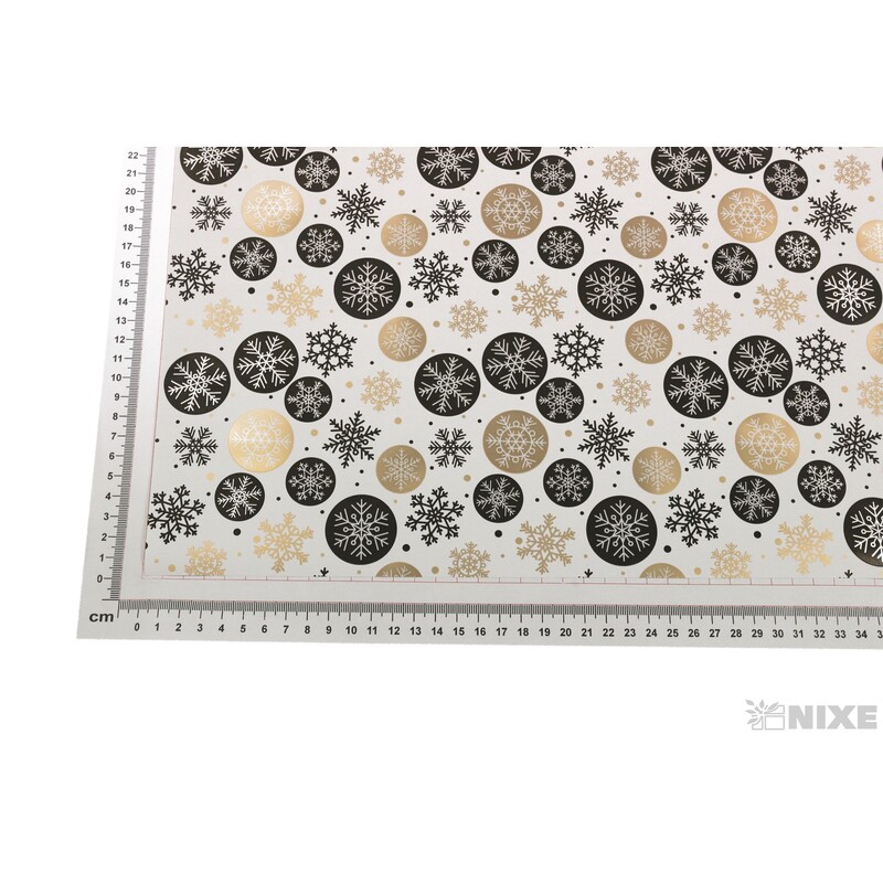 ROLE B-V58PM 80cmx20m*ČERNÁ+ZLATÁ