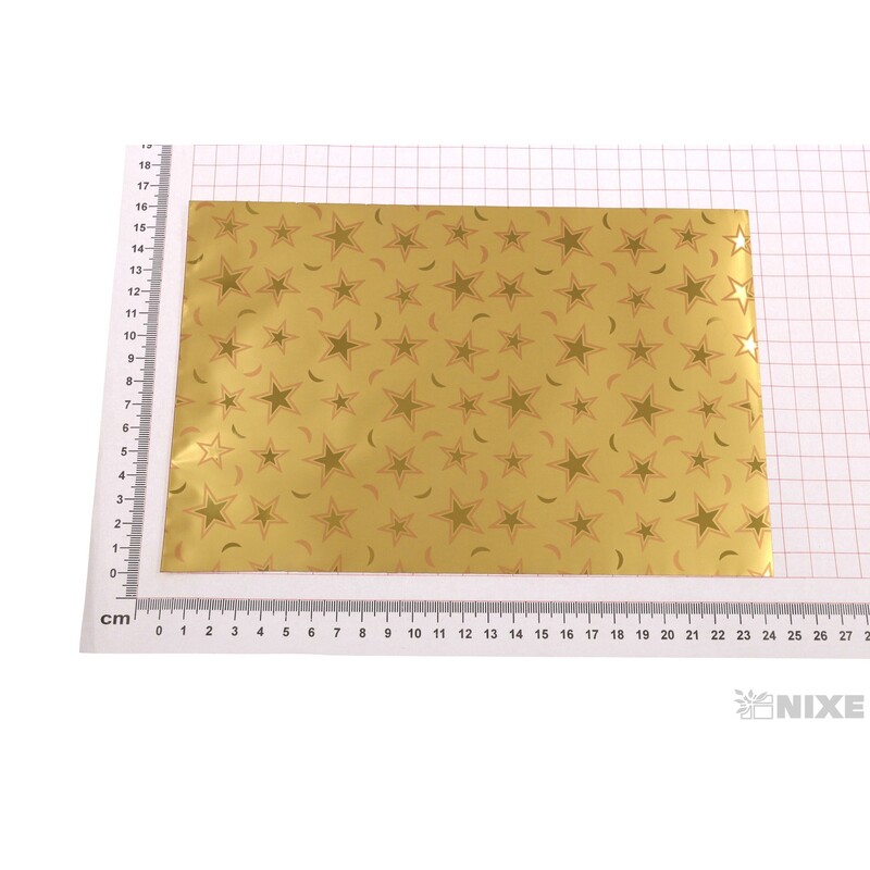 SÁČEK 16x25cm U-V68ACC*ZLATÁ