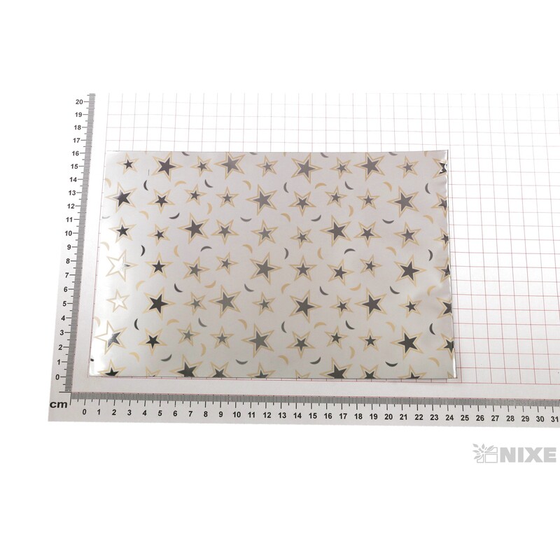 SÁČEK 16x25cm U-V68ACC*STŘÍBRNÁ