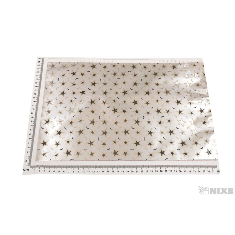 SÁČEK 25x40cm U-V68ACC*STŘÍBRNÁ