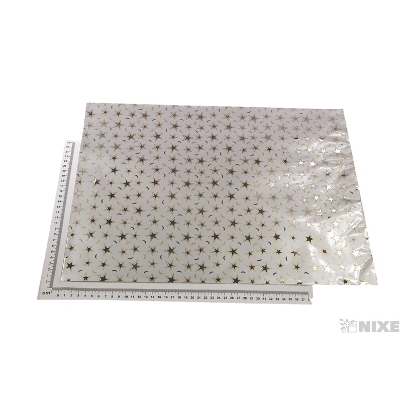 SÁČEK 35x50cm U-V68ACC*STŘÍBRNÁ