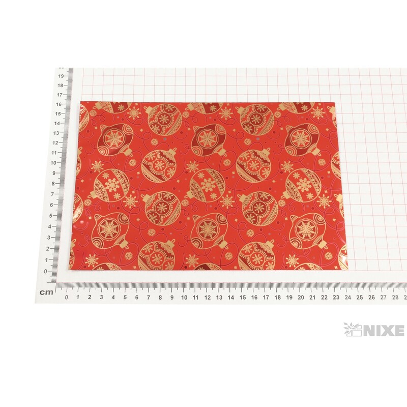 SÁČEK 16x25cm U-V34ACC*ČERVENÁ