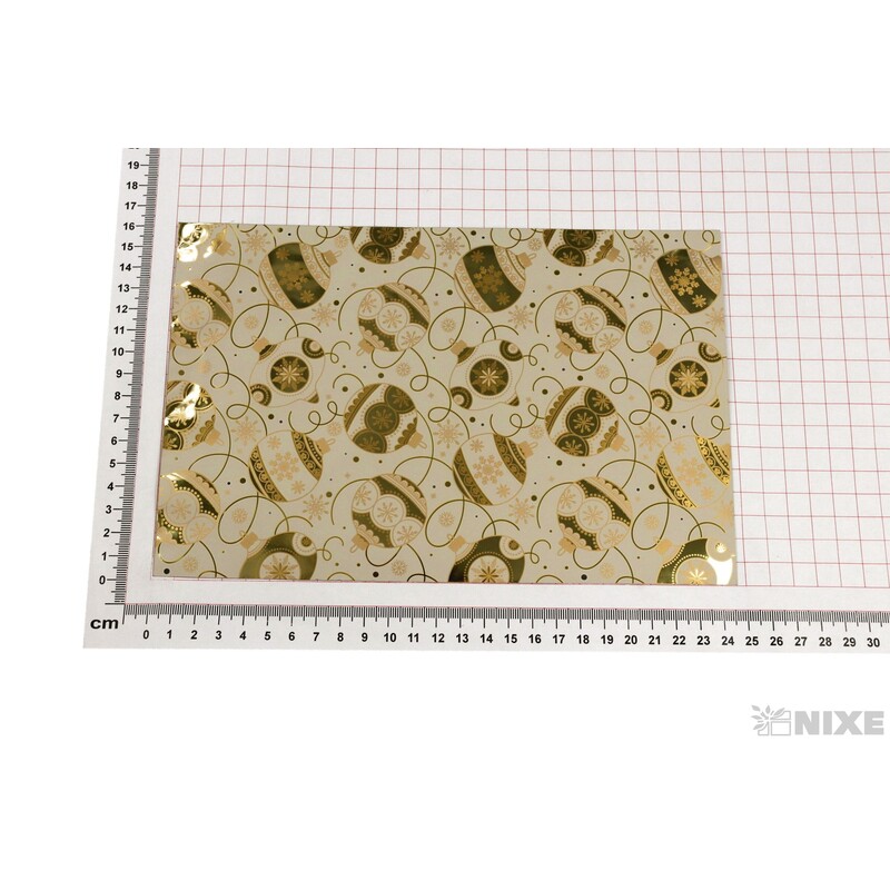 SÁČEK 16x25cm U-V34ACC*ZLATÁ