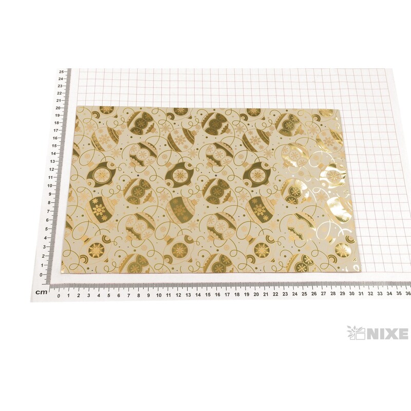 SÁČEK 20x32cm U-V34ACC*ZLATÁ