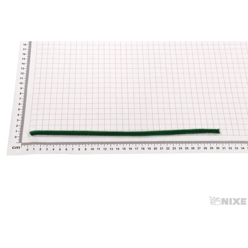 DRÁTEK ŽINYLKA 8mmx31cm 100ks*ZELENÁ TM.