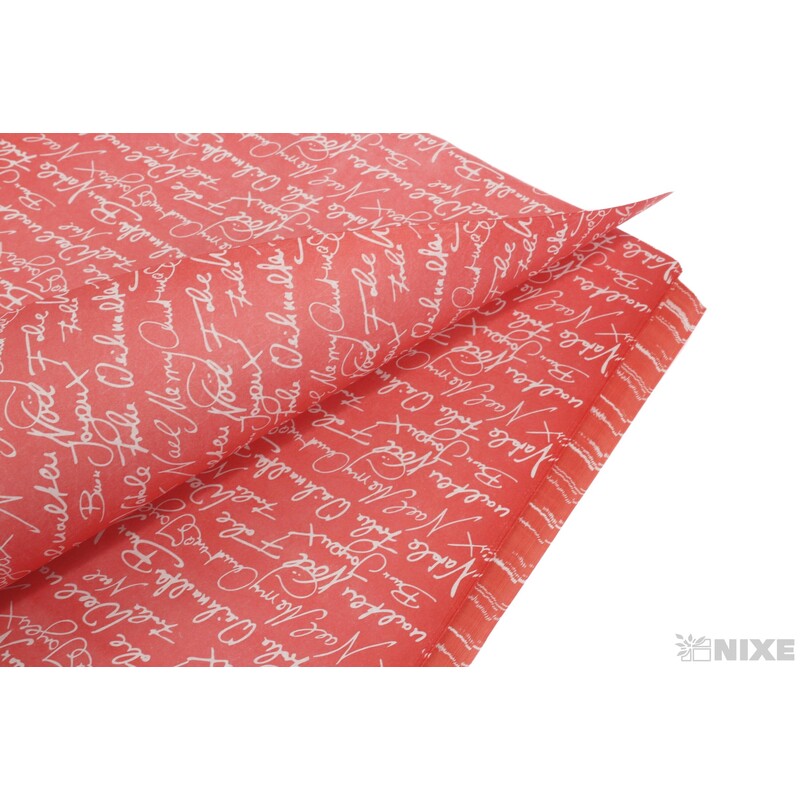 ARCH PAPÍR 50x70cm 50ks*ČERVENÁ