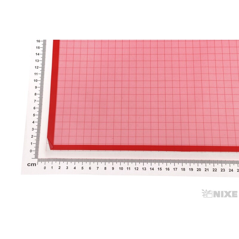 ARCH PLAST 58x60cm 20ks*ČERVENÁ