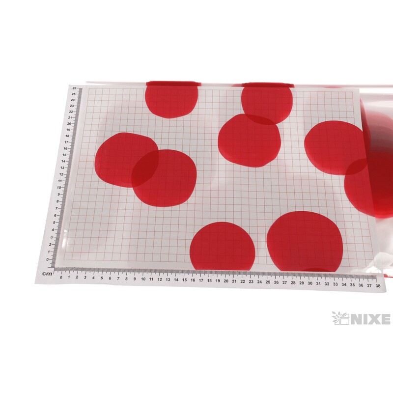 ARCH PLAST 58x60cm 20ks*ČERVENÁ