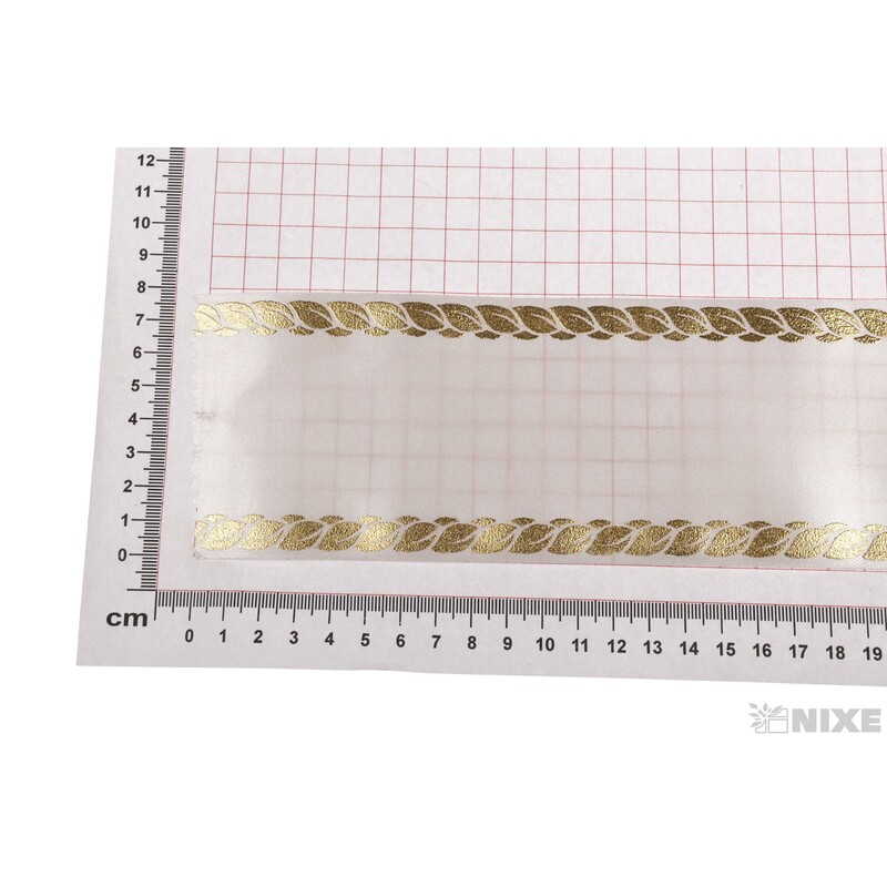 PL STUHA SMUTEČNÍ 80mmx10yd*KRÉMOVÁ