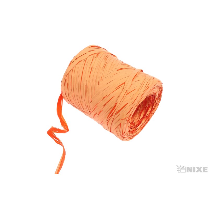 RAFIA DUO 200m PL*ORANŽOVÁ+LOSOSOVÁ