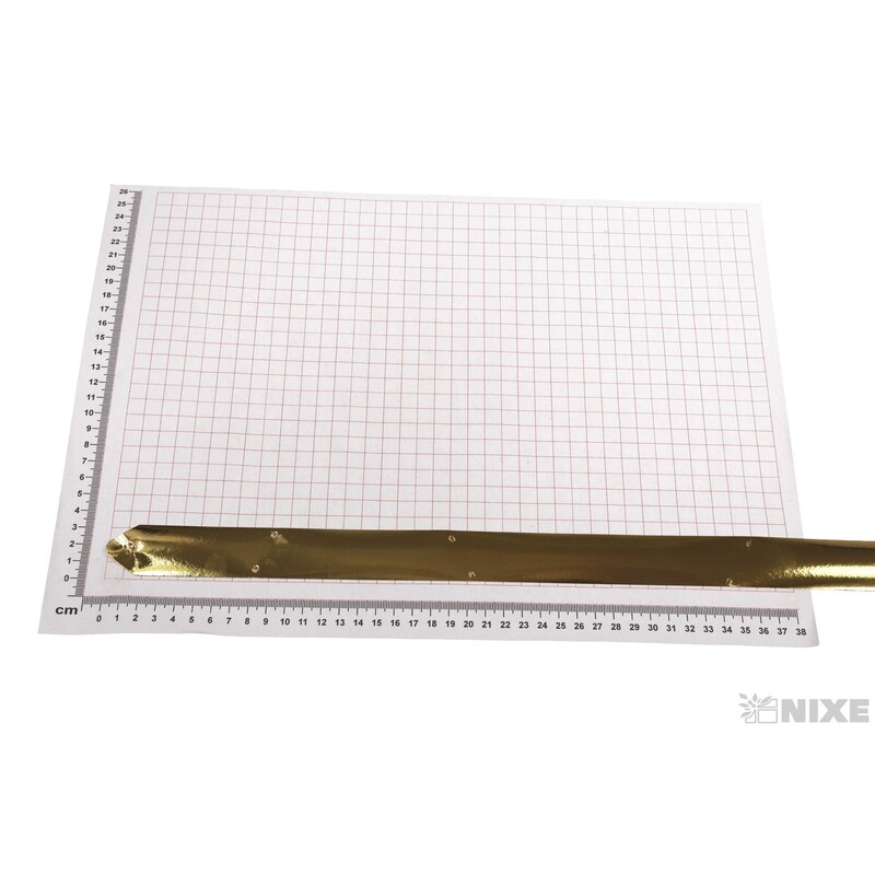 STUHA STAHOVACÍ PL 30mmx65cm METAL*ZLATÁ