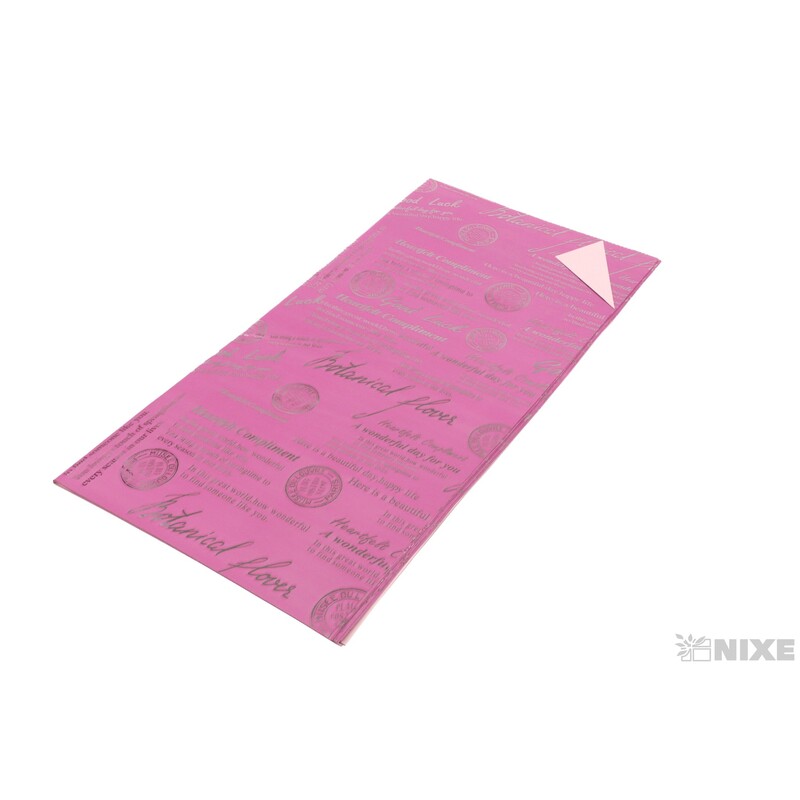 ARCH METAL 58x58cm 20ks*RŮŽOVÁ