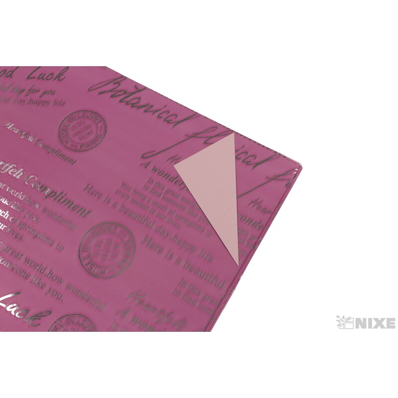 ARCH METAL 58x58cm 20ks*RŮŽOVÁ