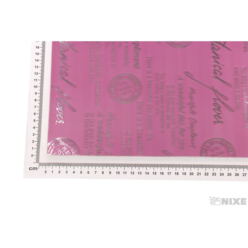 ARCH METAL 58x58cm 20ks*RŮŽOVÁ