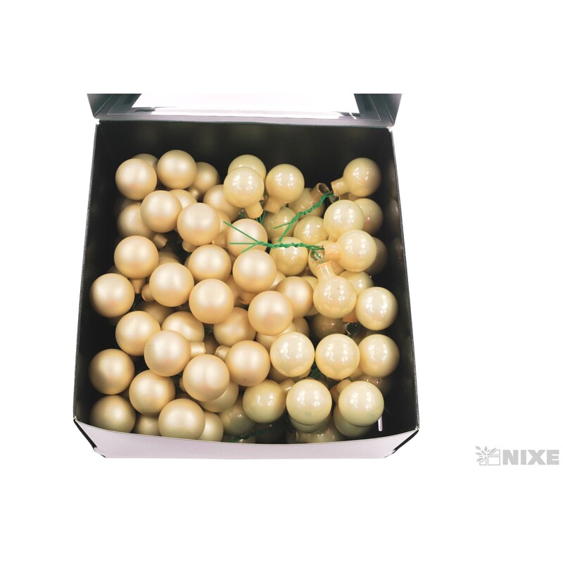 KOULE NA DR. 2,5x10,5cm 144ks MIX*KRÉMOVÁ