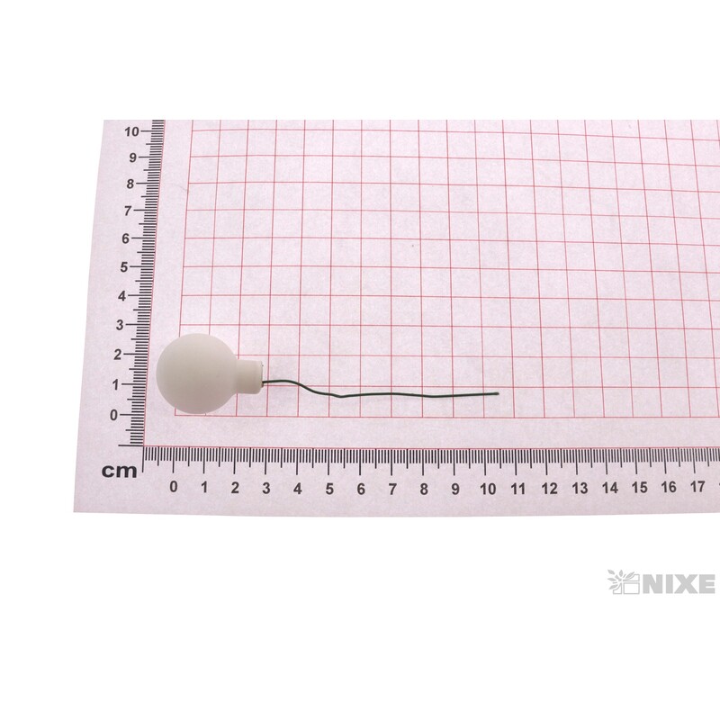 KOULE NA DR. 2,5x10,5cm 144ks MAT*BÍLÁ