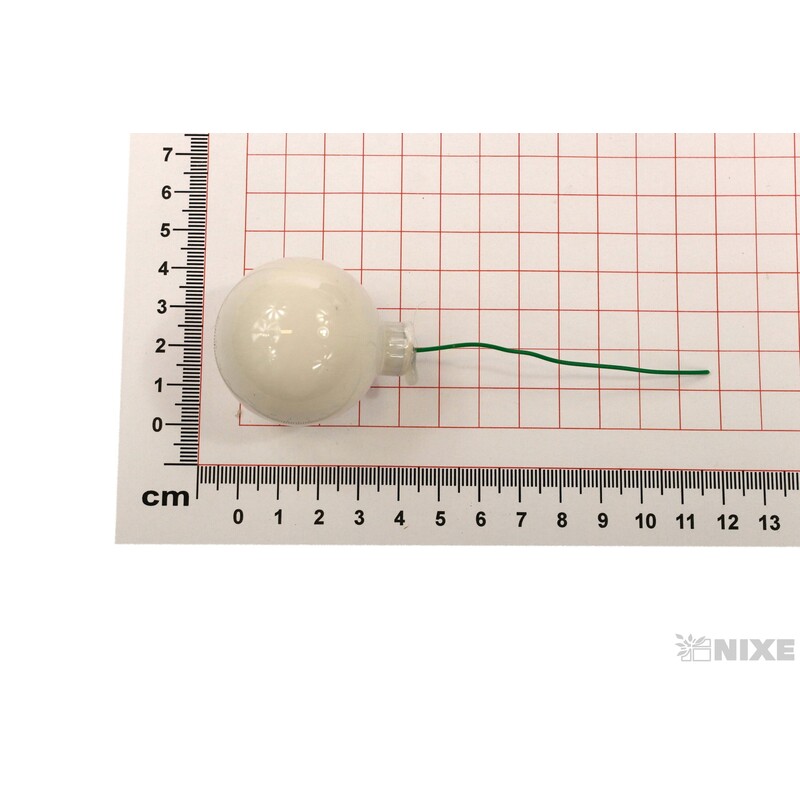 KOULE NA DR. 4x10cm 36ks MAT*BÍLÁ