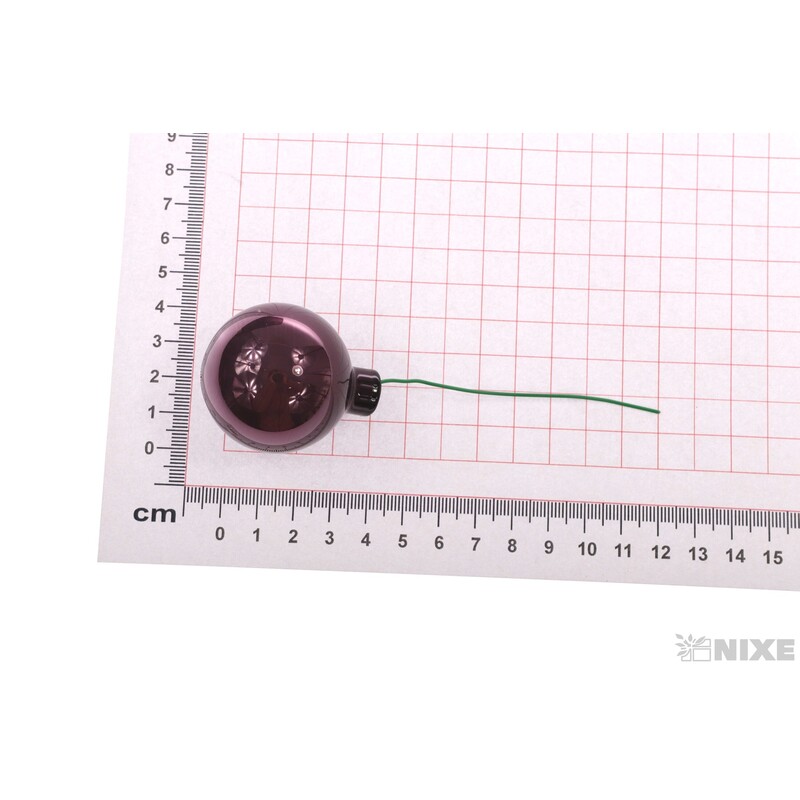 KOULE NA DR. 4x10cm 36ks MIX*RŮŽOVÁ