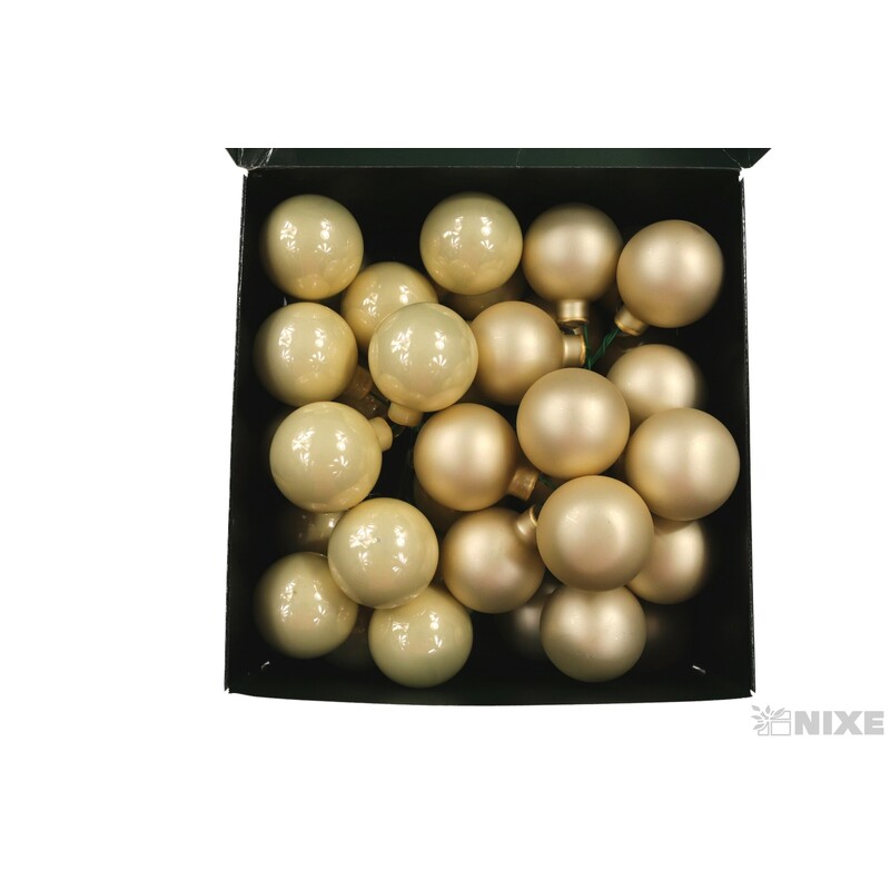 KOULE NA DR. 4x10cm 36ks MIX*KRÉMOVÁ