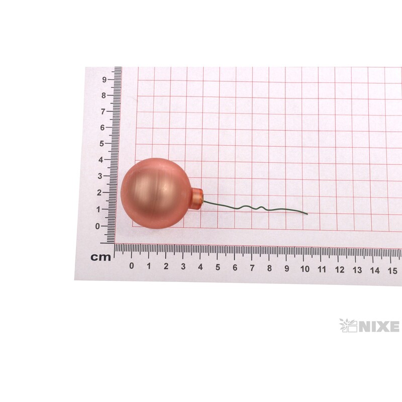 KOULE NA DR. 4x10cm 36ks MIX*RŮŽOVÁ