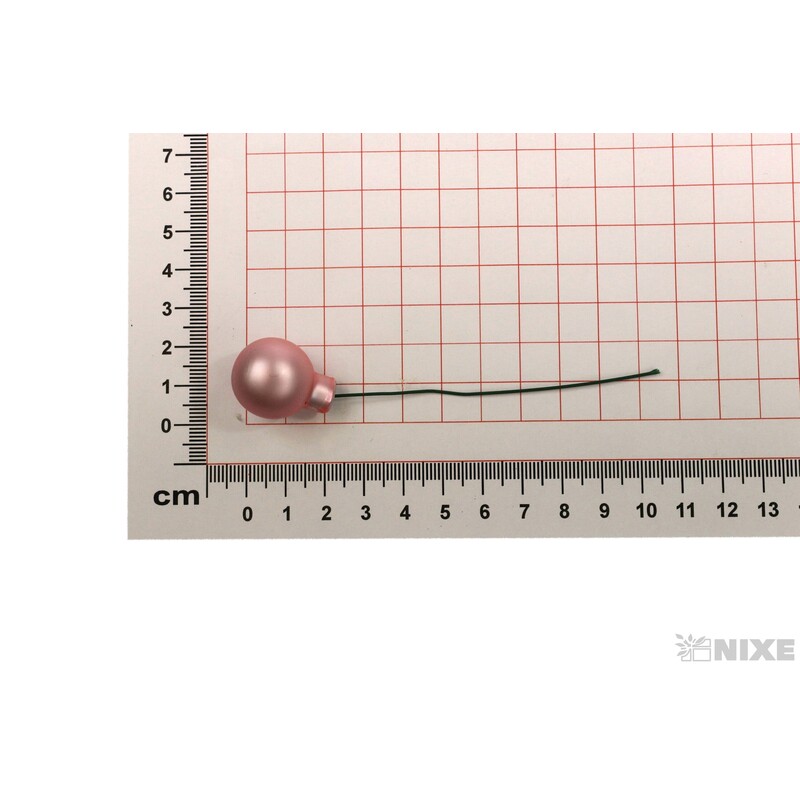 KOULE NA DR. 2x10,5cm 144ks MIX*RŮŽOVÁ