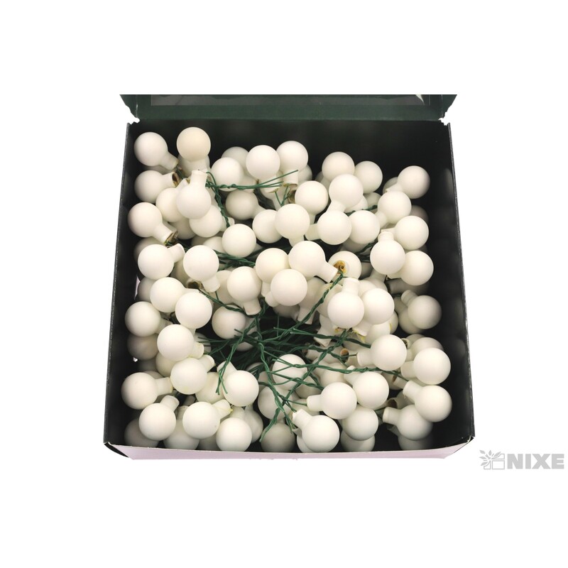 KOULE NA DR. 2x10,5cm 144ks MAT*BÍLÁ