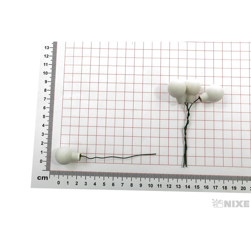 KOULE NA DR. 2x10,5cm 144ks MAT*BÍLÁ