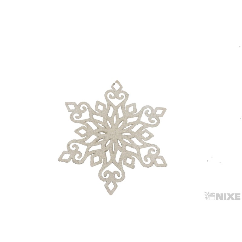 ZÁVĚS VLOČKA 20cm*BÍLÁ