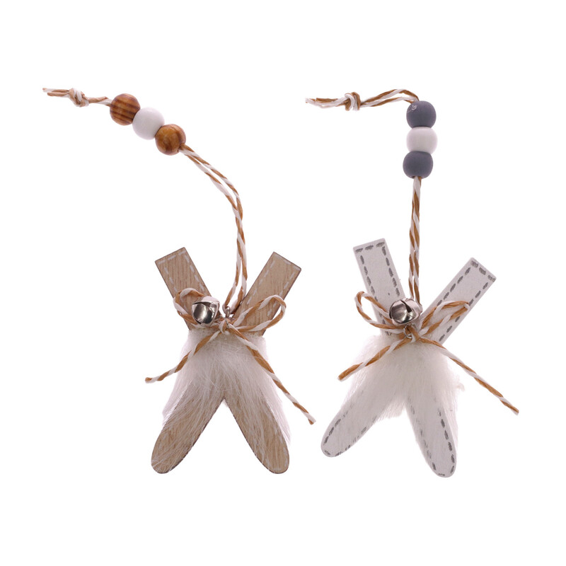 LYŽE 8x5cm*MIX BAREV