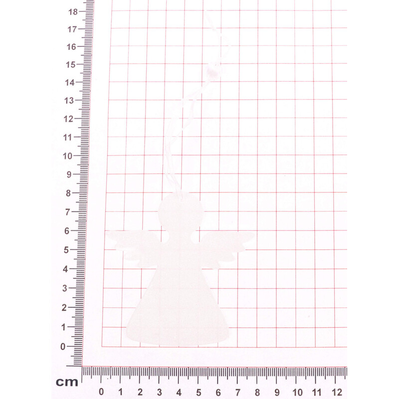 ZÁVĚS ANDĚL 3ks 8cm*BÍLÁ