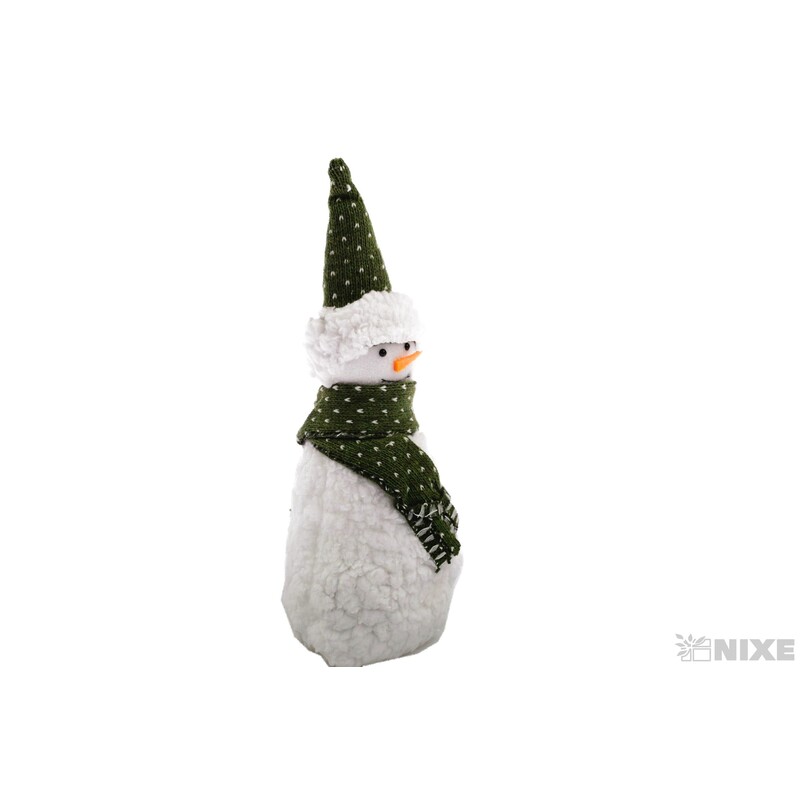 SNĚHULÁK 28cm*ZELENÁ