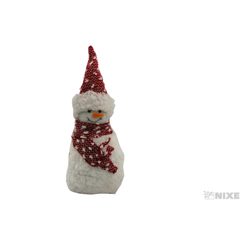 SNĚHULÁK 28cm*ČERVENÁ