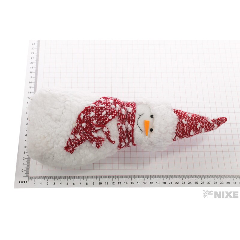 SNĚHULÁK 28cm*ČERVENÁ